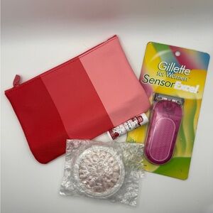 4-Piece Bundle with Madison Miller Highlighter, Vintage Gillette Razor & more!